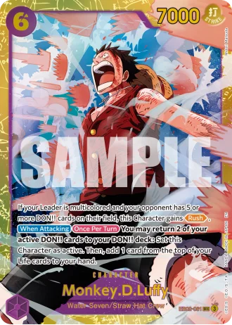 Monkey.D.Luffy (EB02-061) (Reprint) — One Piece Card The Best Vol.2(PRB02)