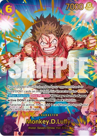 Monkey.D.Luffy (EB02-061) (Special Rare) — One Piece Card The Best Vol.2(PRB02)