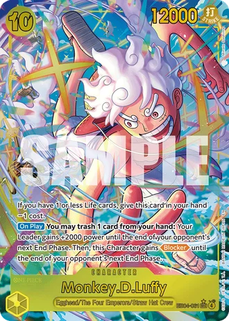 Monkey.D.Luffy (EB04-061) (Alternative Art) — Adventure on Kami's Island (OP15-EB04)