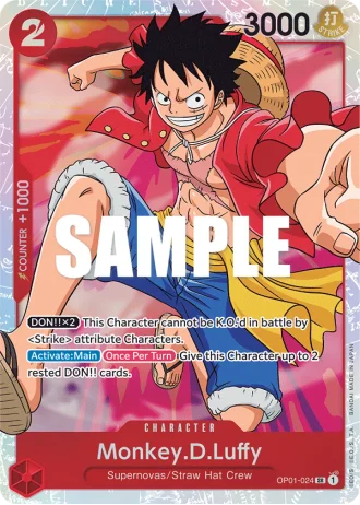 Monkey.D.Luffy (OP01-024) — Romance Dawn (OP01)