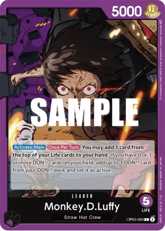 Monkey.D.Luffy (OP05-060) — Awakening of the New Era (OP05)