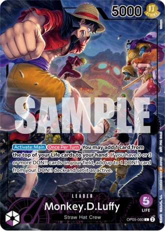 Monkey.D.Luffy (OP05-060) (Special Rare) — Anime 25th Collection (EB02)