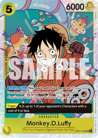Monkey.D.Luffy (OP07-109) (Reprint) — One Piece Card The Best Vol.2(PRB02)