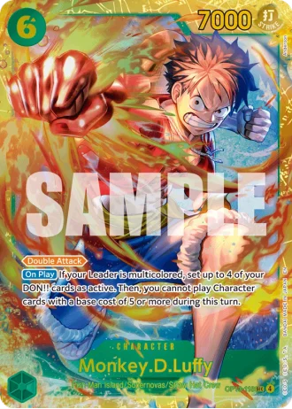 Monkey.D.Luffy (OP13-118) — Carrying on His Will (OP13)