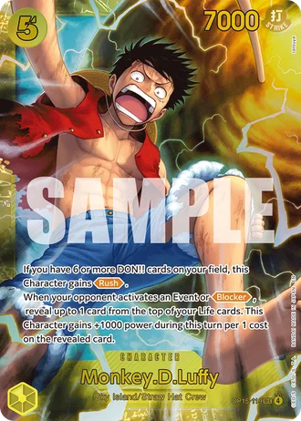 Monkey.D.Luffy (OP15-119) — Adventure on Kami's Island (OP15-EB04)