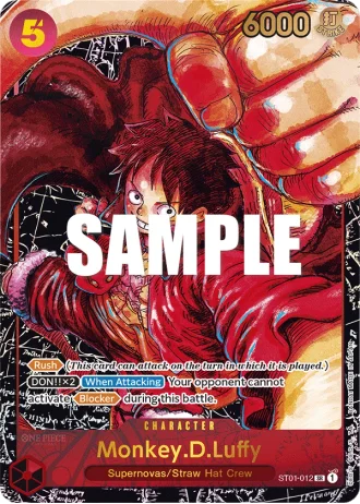 Monkey.D.Luffy (ST01-012) (Alternative Art) — Awakening of the New Era (OP05)