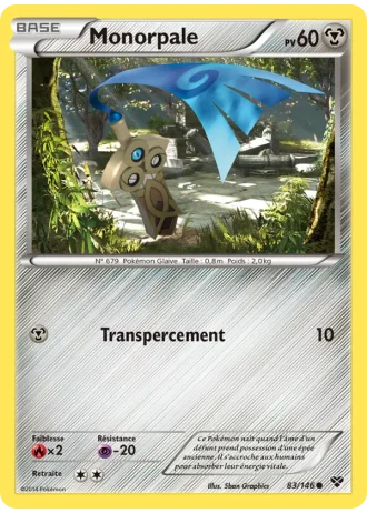 Monorpale #83/146 — XY