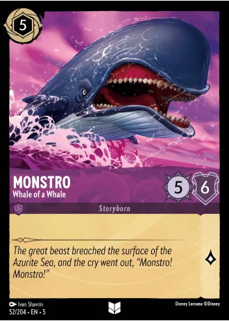 Monstro - Whale of a Whale #52/204 — Shimmering Skies
