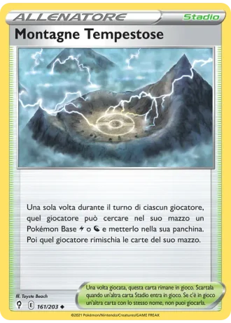 Montagne Tempestose #161/203 — Evoluzioni Eteree
