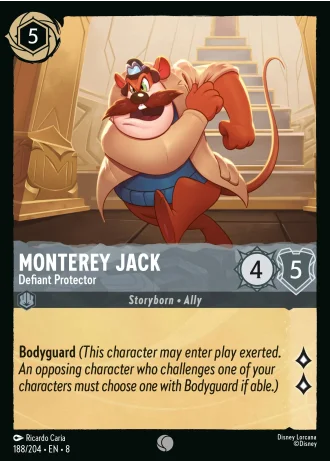 Monterey Jack - Defiant Protector #188/204 — Reign of Jafar