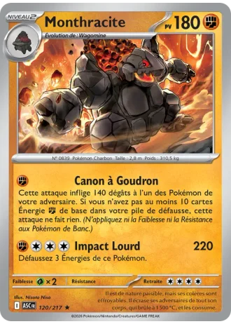 Monthracite #120/217 — Héros Transcendants