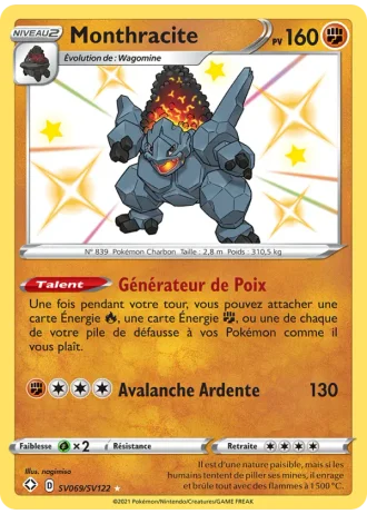 Monthracite SV069/122 — Coffre Chromatique (Destinées Radieuses)