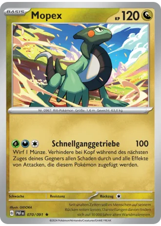 Mopex #070/91 — Paldeas Schicksale