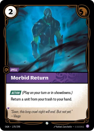 Morbid Return #170/298 — Origins
