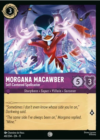 Morgana Macawber - Self-Centered Spellcaster #40/204 — Winterspell