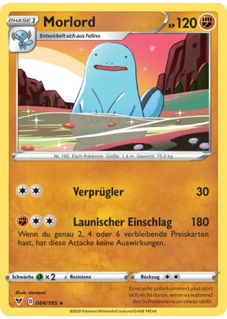 Morlord #84/185 — Farbenschock