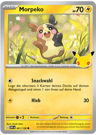 Morpeko #061/128 — 30 Jahre