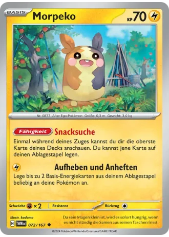 Morpeko #072 — Maskerade im Zwielicht