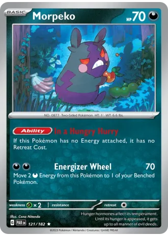 Morpeko #121 — Paradox Rift