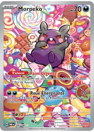 Morpeko #206/182 — Faille Paradoxe