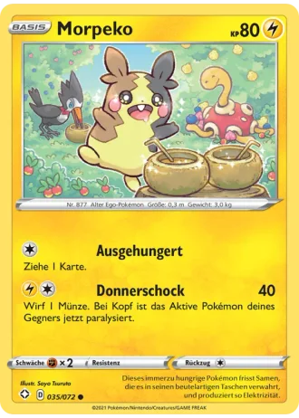 Morpeko #35/72 — Glänzendes Schicksal