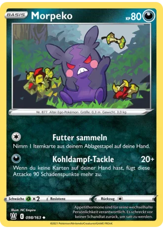 Morpeko #98/163 — Kampfstile