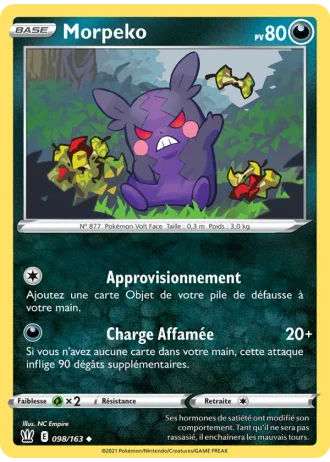 Morpeko #98/163 — Styles de combat