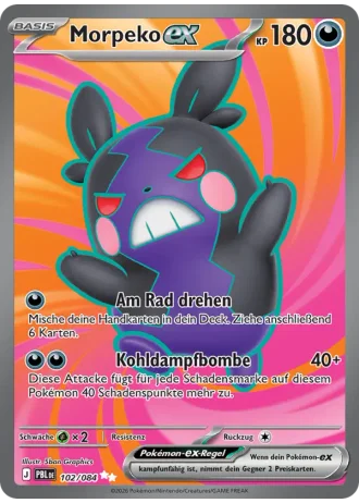 Morpeko-ex #102 — Dunkelnacht