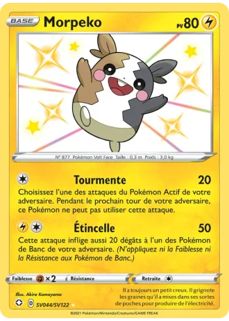 Morpeko SV044/122 — Coffre Chromatique (Destinées Radieuses)