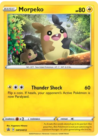 Morpeko SWSH012 — Sword & Shield Promos