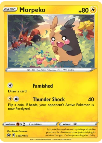Morpeko SWSH116 — Sword & Shield Promos
