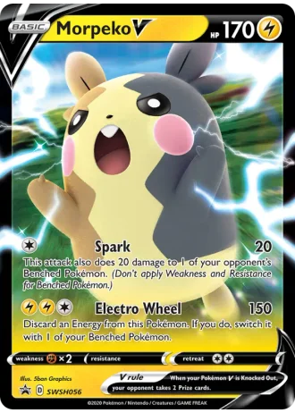 Morpeko V SWSH056 — Sword & Shield Promos