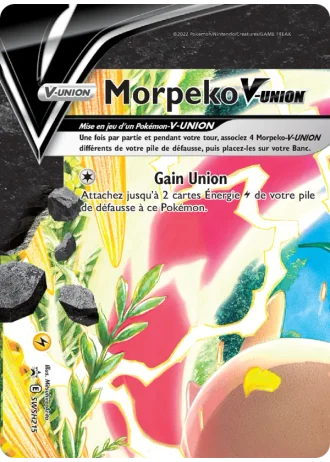Morpeko V UNION SWSH215 — Épée & Bouclier Promos
