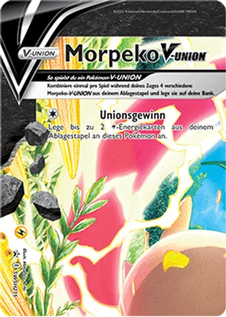 Morpeko V UNION SWSH215 — Schwert & Schild Promos