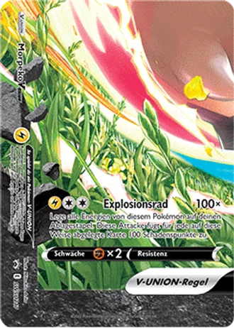 Morpeko V UNION SWSH217 — Schwert & Schild Promos