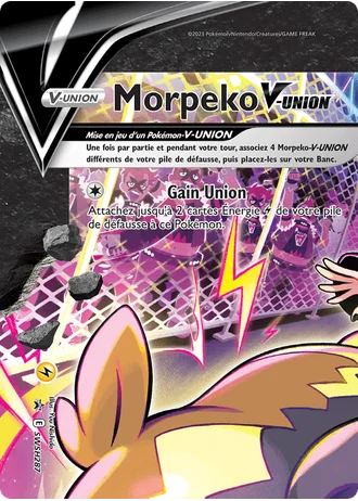 Morpeko V-UNION SWSH287 — Épée & Bouclier Promos