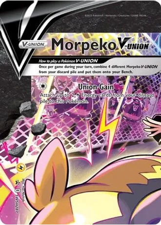Morpeko V-UNION SWSH287 — Sword & Shield Promos