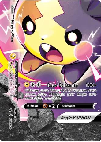Morpeko V-UNION SWSH289 — Épée & Bouclier Promos
