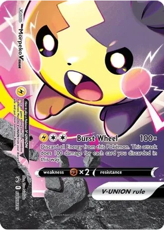 Morpeko V-UNION SWSH289 — Sword & Shield Promos