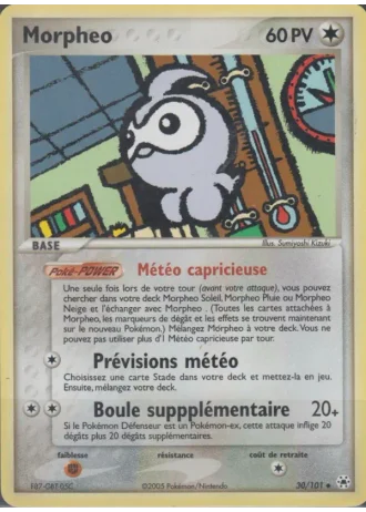 Morpheo #30/101 — EX Légendes Oubliées