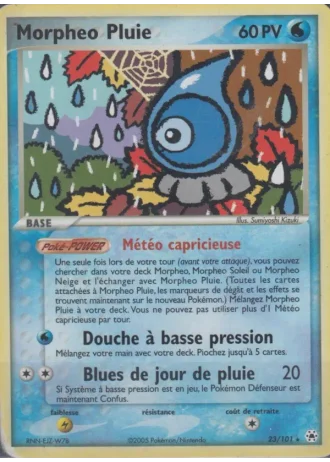 Morpheo Pluie #23/101 — EX Légendes Oubliées