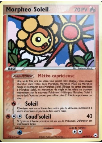 Morpheo Soleil #26/101 — EX Légendes Oubliées