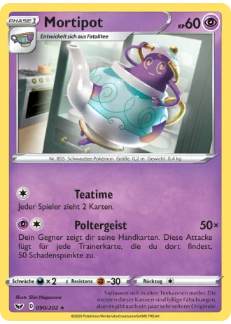 Mortipot #90/202 — Schwert & Schild
