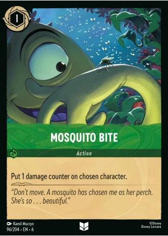 Mosquito Bite #96/204 — Azurite Sea