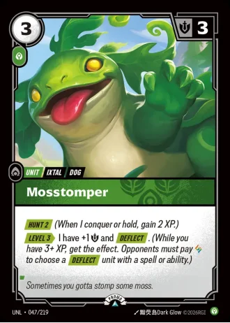 Mosstomper #047/219 — Organized Play Promos