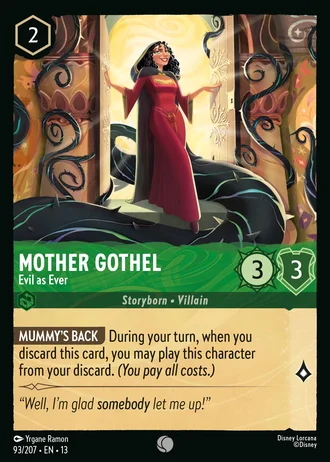 Mother Gothel - Evil as Ever #93/261 — Attack of the Vine!