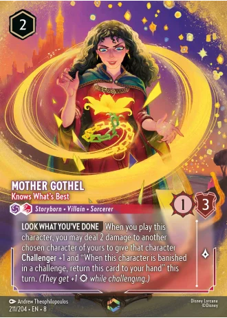Mother Gothel - Knows What's Best #211/204 — Reign of Jafar