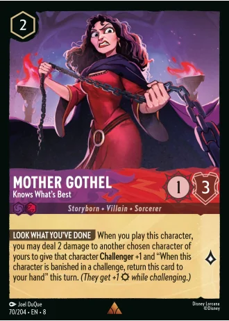 Mother Gothel - Knows What's Best #70/204 — Reign of Jafar