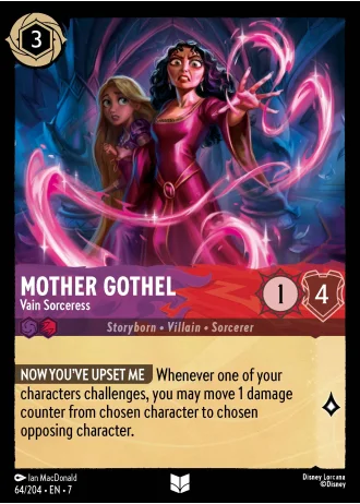 Mother Gothel - Vain Sorceress #64/204 — Archazia's Island