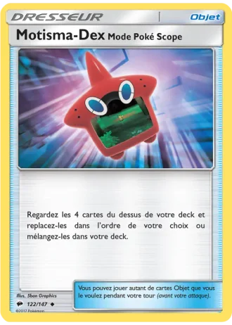 Motisma-Dex – Mode Poké Scope #122/147 — Ombres Ardentes